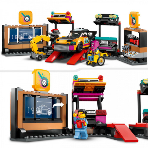 LEGO City Garage auto personalizzato