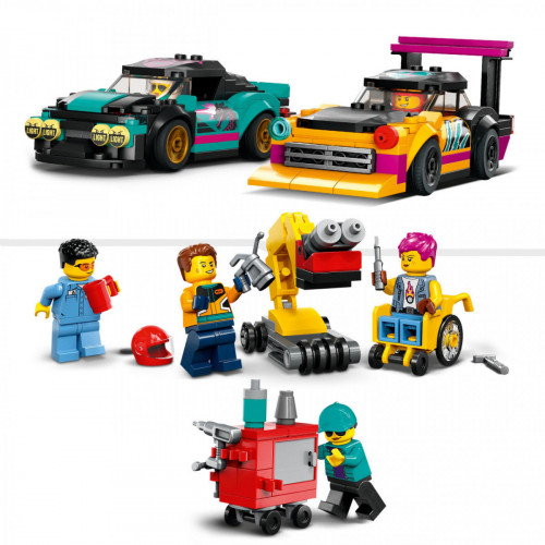 LEGO City Garage auto personalizzato