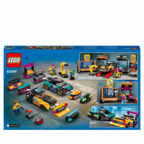LEGO City Garage auto personalizzato