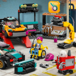 LEGO City Garage auto personalizzato