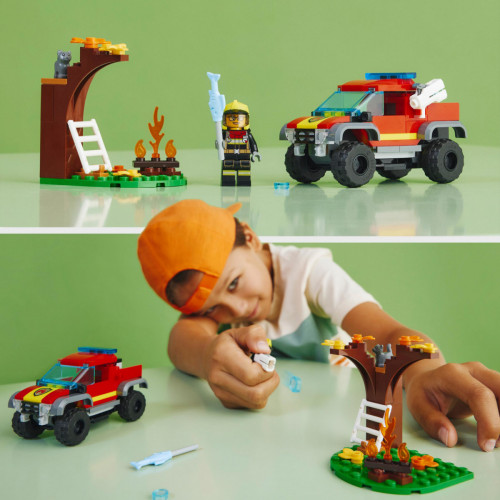 LEGO City Soccorso sul fuoristrada dei pompieri