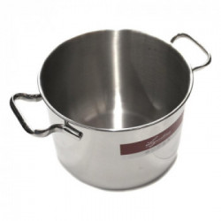 Lagostina 010740020424 Sfiziosa - Pentola, Acciaio Inox 18/10, 24 cm * SENZA COPERCHIO*
