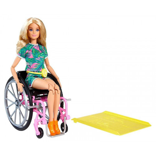 Barbie F. P. (blond) mit Rollstuhl | GRB93