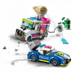 Lego City 60314 - Il Furgone dei Gelati e L’inseguimento della Polizia