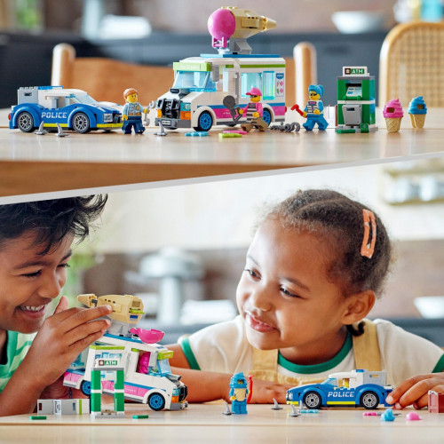 Lego City 60314 - Il Furgone dei Gelati e...