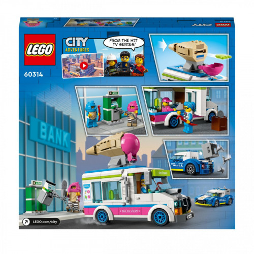 Lego City 60314 - Il Furgone dei Gelati e...
