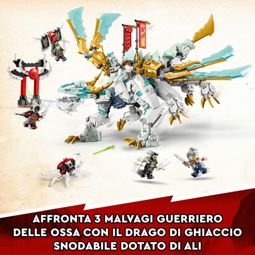 LEGO NINJAGO Drago di Ghiaccio di Zane