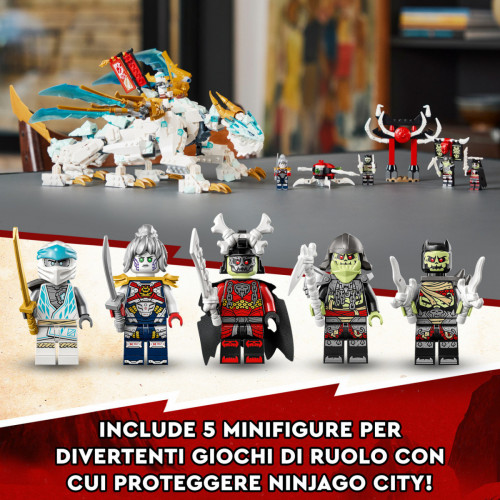 LEGO NINJAGO Drago di Ghiaccio di Zane