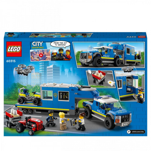 Lego City 60315 - Camion Centro di Comando...