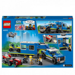Lego City 60315 - Camion Centro di Comando della Polizia