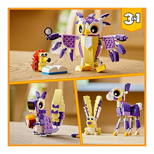 Lego Creator 3-in-1 31125 - Creature della...
