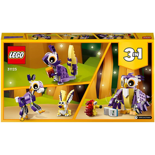 Lego Creator 3-in-1 31125 - Creature della...