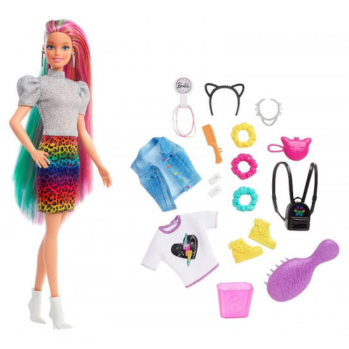 Barbie Capelli Multicolor