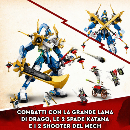 LEGO NINJAGO Mech Titano di Jay