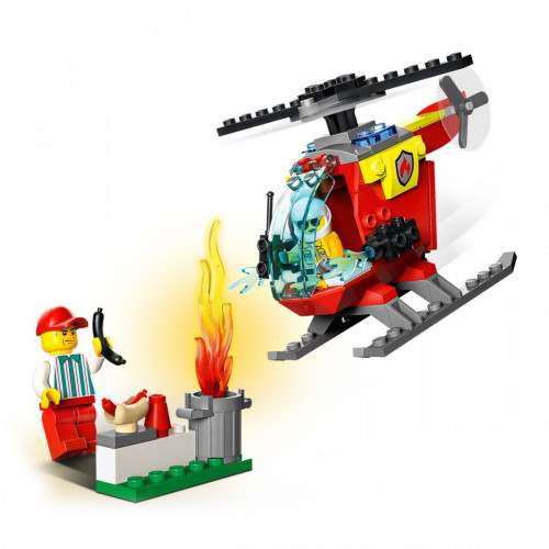 Lego City 60318 - Elicottero Antincendio