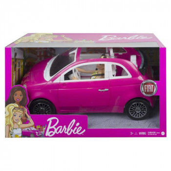 Barbie Fiat 500 Rosa 2
