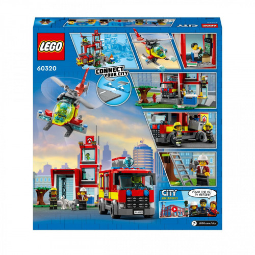 Lego City 60320 - Caserma dei Pompieri