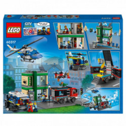 Lego City 60317 - Inseguimento della Polizia alla Banca