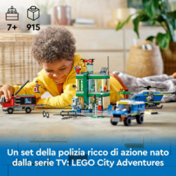 Lego City 60317 - Inseguimento della Polizia alla Banca