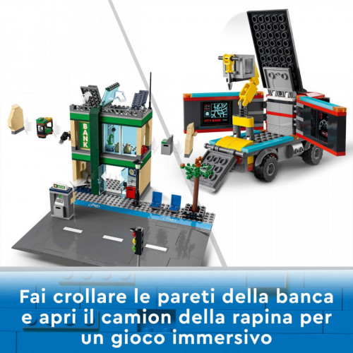 Lego City 60317 - Inseguimento della Polizia...