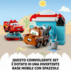 LEGO DUPLO Divertimento all’autolavaggio con Saetta McQueen e Cricchetto
