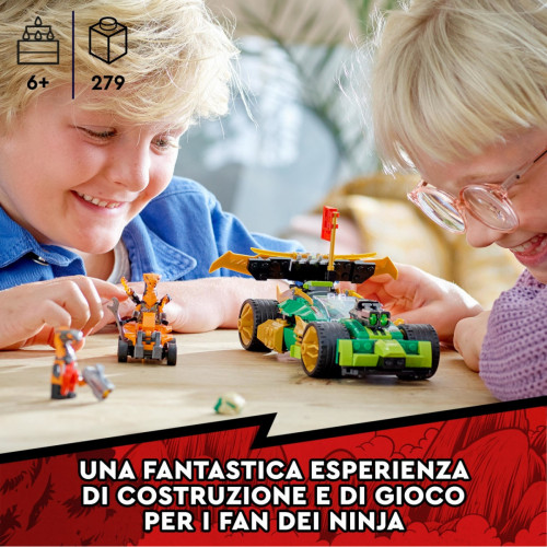Lego Ninjago 71763 - Auto da Corsa di Lloyd