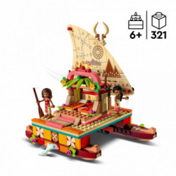 LEGO Disney La barca a vela di Vaiana |