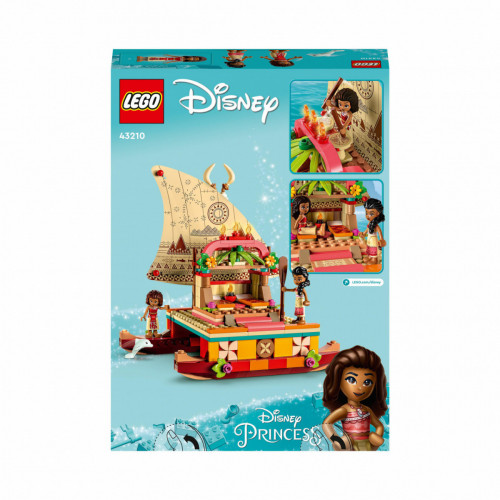 LEGO Disney La barca a vela di Vaiana |