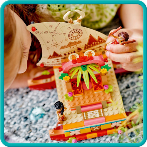 LEGO Disney La barca a vela di Vaiana |