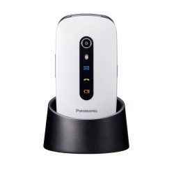 Panasonic KX-TU466 6,1 cm (2.4") 110 g Bianco Telefono cellulare basico