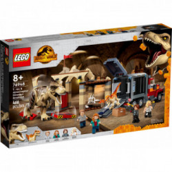 Lego Jurassic World 76948 - La fuga del T. Rex e dell’Atrociraptor