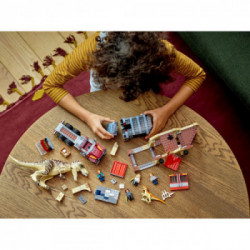 Lego Jurassic World 76948 - La fuga del T. Rex e dell’Atrociraptor