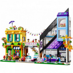 LEGO Friends Negozio di design e fioraio del centro