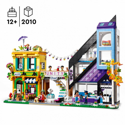 LEGO Friends Negozio di design e fioraio del...