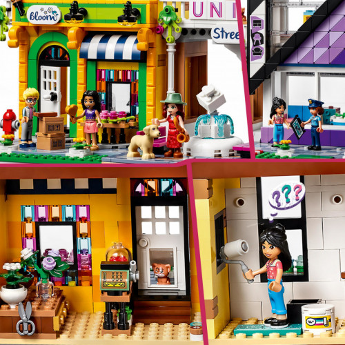 LEGO Friends Negozio di design e fioraio del...