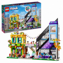 LEGO Friends Negozio di design e fioraio del centro