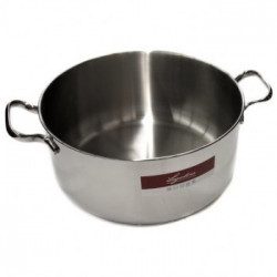 Lagostina Casseruola in acciaio inox, cm26 Sfiziosa' *SENZA COPERCHIO*