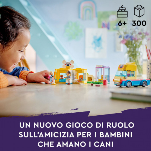LEGO Friends Furgone di soccorso dei cani
