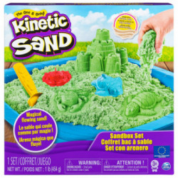 Kinetic Sand , Playset Castelli di Sabbia , 454 grammi di sabbia con vaschetta, colori a sorpresa, dai 3 anni , 6028092