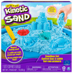 Kinetic Sand , Playset Castelli di Sabbia , 454 grammi di sabbia con vaschetta, colori a sorpresa, dai 3 anni , 6028092