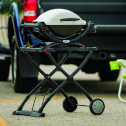 Weber 6557 - Carrello Pieghevole per Modelli, Q 1000, Q 1200, Q 1400, Q 2000, Q 2200, Q 2400