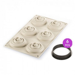 Stampo Kit Mini Tarte Twist Silicone