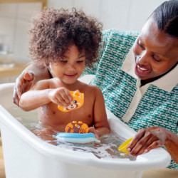 Lego Duplo 10964 - Ora del Bagnetto: Panda Rosso Galleggiante