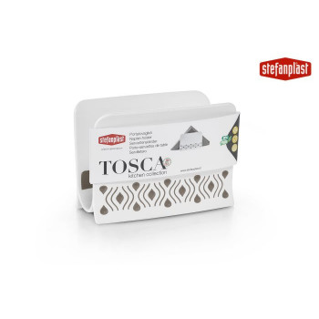 PORTATOVAGLIOLI TOSCA BCO/TORT