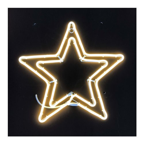 Stella doppia neon bifacciale 360 led