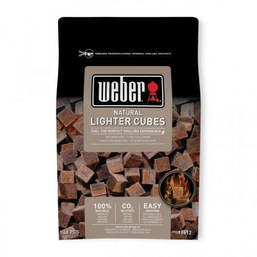 Weber 17612 Cubetti Accendifuoco Naturali