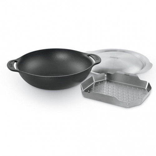 Weber Wok GBS con Coperchio e Griglia per...