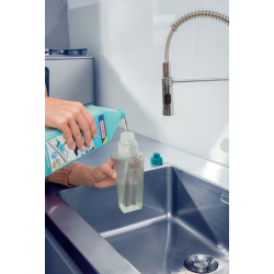 LEIFHEIT Komfort-Sprühwischer Easy Spray XL spazzolone Secco e bagnato Microfibra Blu, Verde, Grigio