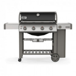 Weber Genesis II E-410 GBS - Barbecue a Gas, 4 Bruciatori, Modello 62011129, Nero