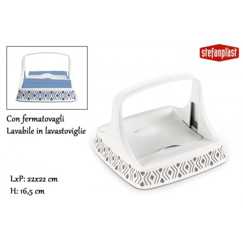 PORTASALVIETTE TOSCA BCO/TOR